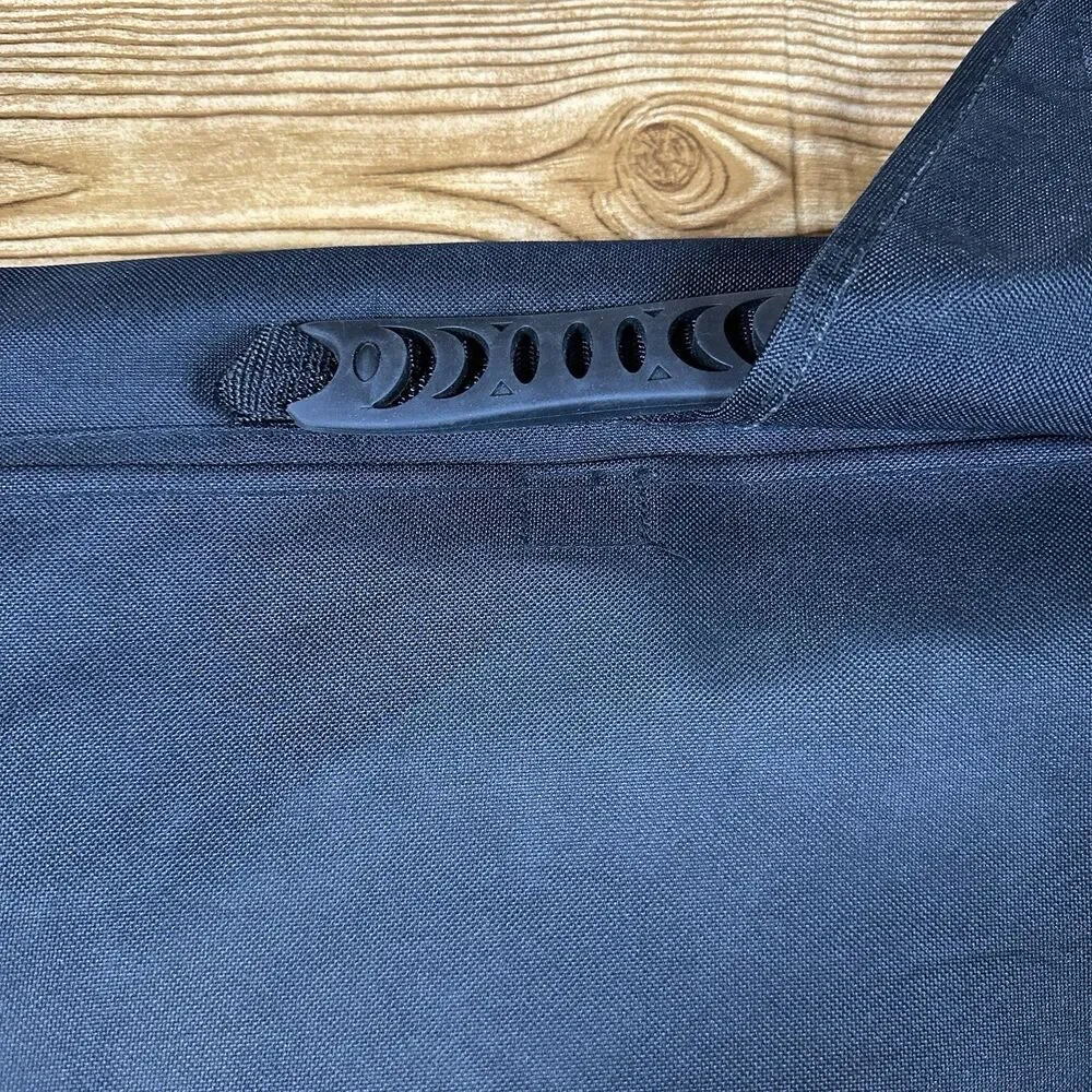 EASTPORT Messenger‎ Laptop Bag Black Nylon 16” wide x 14” tall x 4” deep